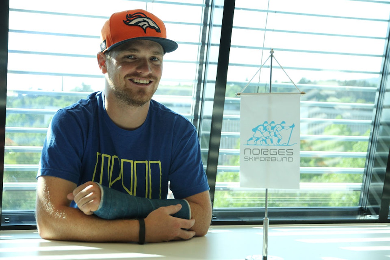 NY TRENER: Luke Allen (34) fra USA er Norges nye landslagstrener i freeski. Foto: NSF NY TRENER: Luke Allen (34) fra USA er Norges nye landslagstrener i freeski. Foto: NSF