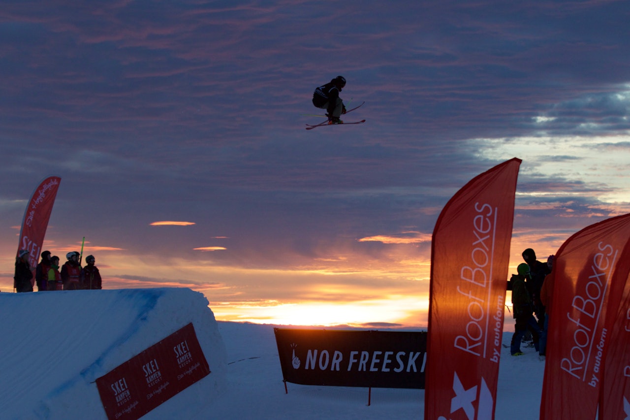 SKEI: Eirik Sæterøy fra NTG på Skeikampen. Foto: Espen Berg-Johnsen SKEI: Eirik Sæterøy fra NTG på Skeikampen. Foto: Espen Berg-Johnsen