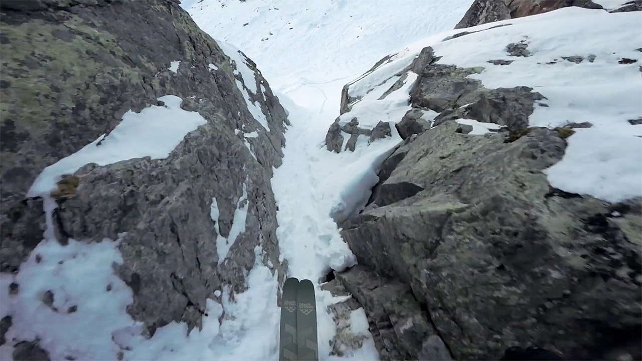 RENNE: Det ble rennefest for tromsøværingen i Chamonix. Foto: Skjermdump RENNE: Det ble rennefest for tromsøværingen i Chamonix. Foto: Skjermdump