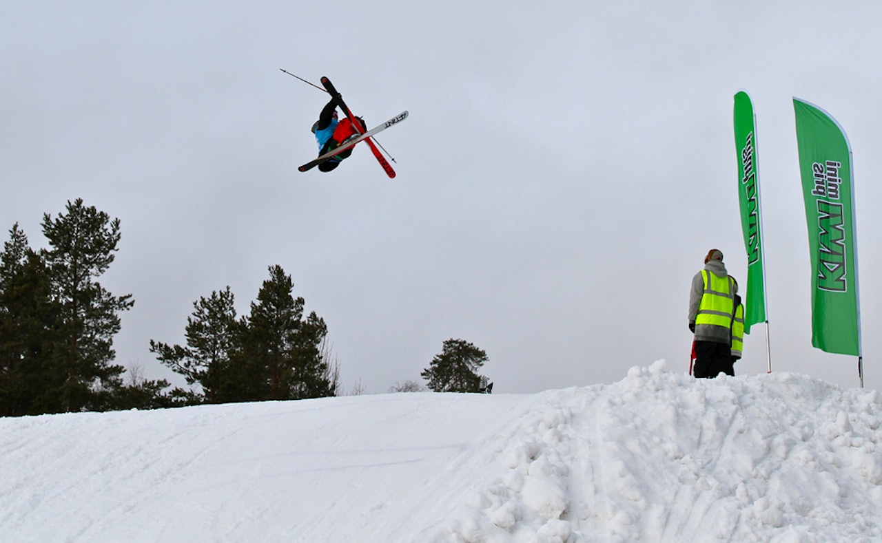 DOBBELCORK 12: Dette trikset, en dobbelcork 1260 med solid nosemute, sikra Vebjørn Svorkmo seieren i Drammen. Foto: Terje Nummedal DOBBELCORK 12: Dette trikset, en dobbelcork 1260 med solid nosemute, sikra Vebjørn Svorkmo seieren i Drammen. Foto: Terje Nummedal
