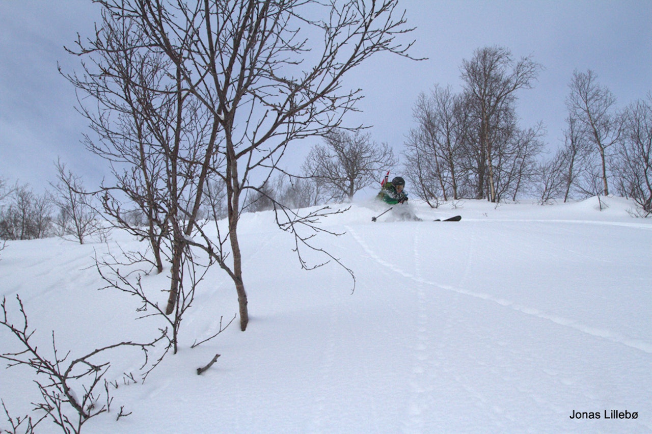 SOGNDAL: Ett av helgas mange pudderblinkskudd kommer fra Sogndal. Foto: Jonas Lillebø SOGNDAL: Ett av helgas mange pudderblinkskudd kommer fra Sogndal. Foto: Jonas Lillebø