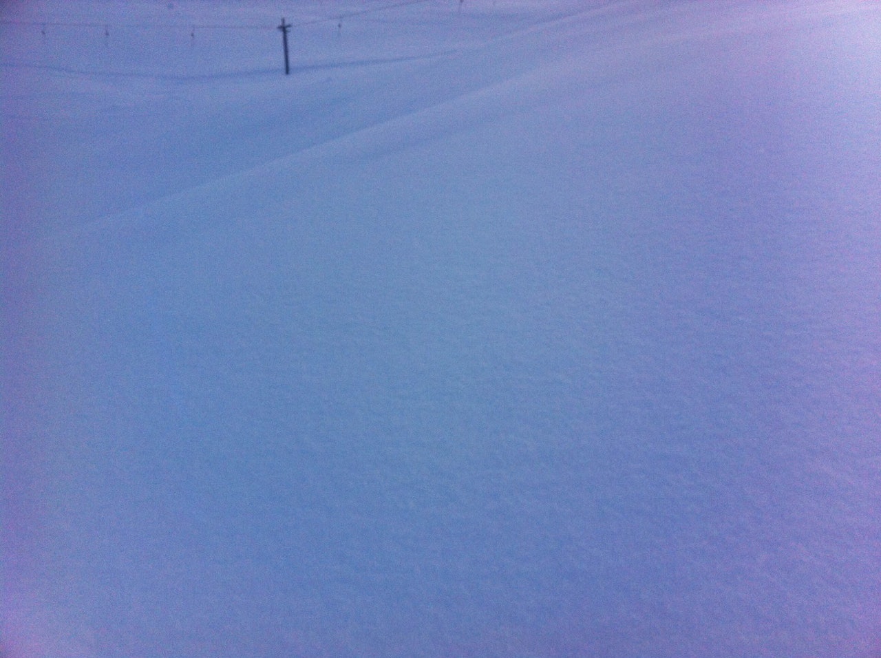 BILDE 1: Puddersnø. Slik vi liker det. Men under venter farene. Foto: Markus Landrø BILDE 1: Puddersnø. Slik vi liker det. Men under venter farene. Foto: Markus Landrø