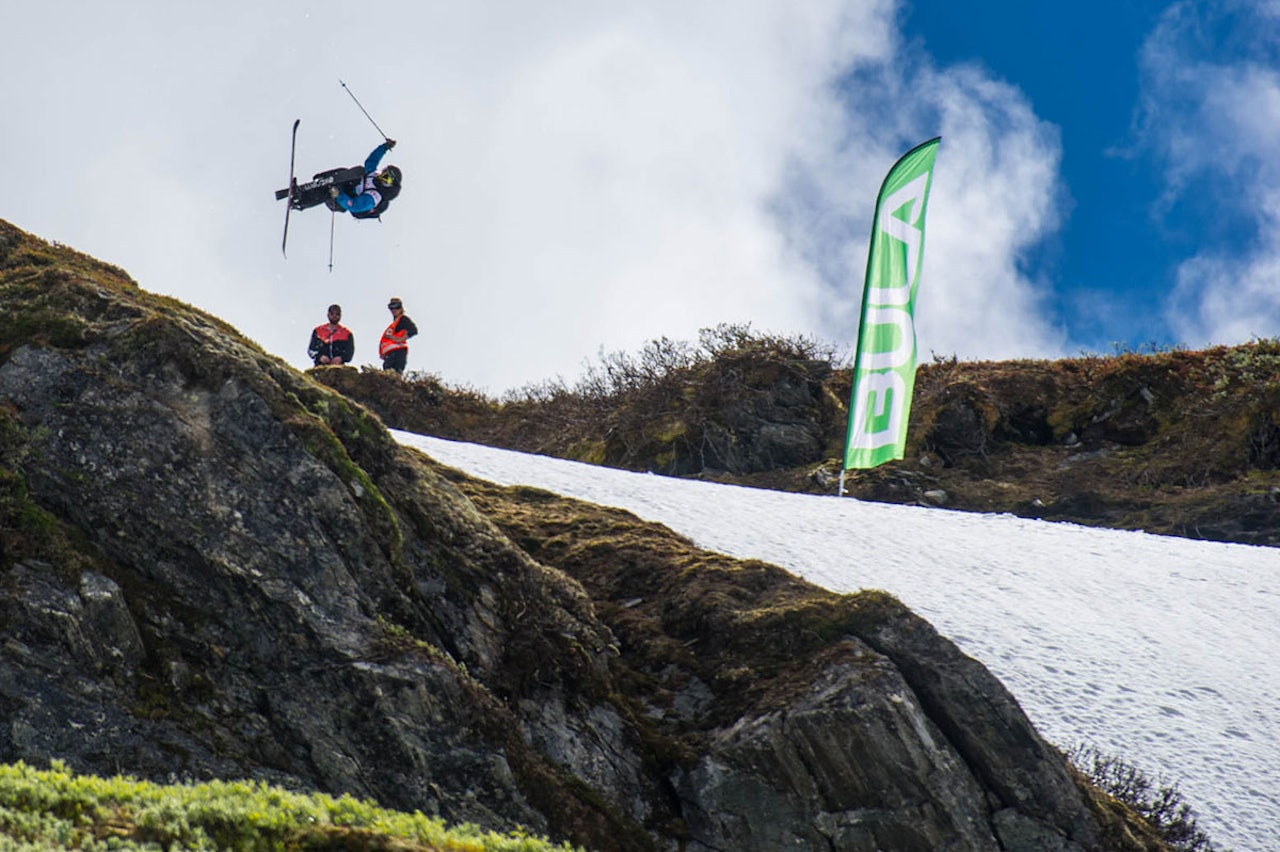 BEST: Ingen hoppet bedre enn Knut Lemme på hoppet midt i face´n, hvor han gjorde en cork 7. Foto: Olav Standal Tangen BEST: Ingen hoppet bedre enn Knut Lemme på hoppet midt i face´n, hvor han gjorde en cork 7. Foto: Olav Standal Tangen