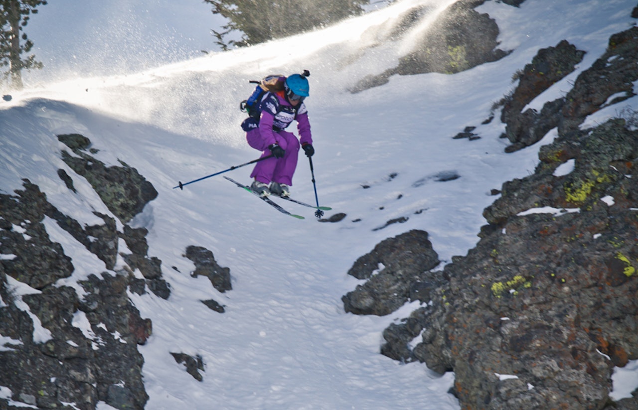 AMBISIØS: Pia Nic Gundersen har store planer for morgendagens FWT i Chamonix. Foto: AJ Immerson AMBISIØS: Pia Nic Gundersen har store planer for morgendagens FWT i Chamonix. Foto: AJ Immerson