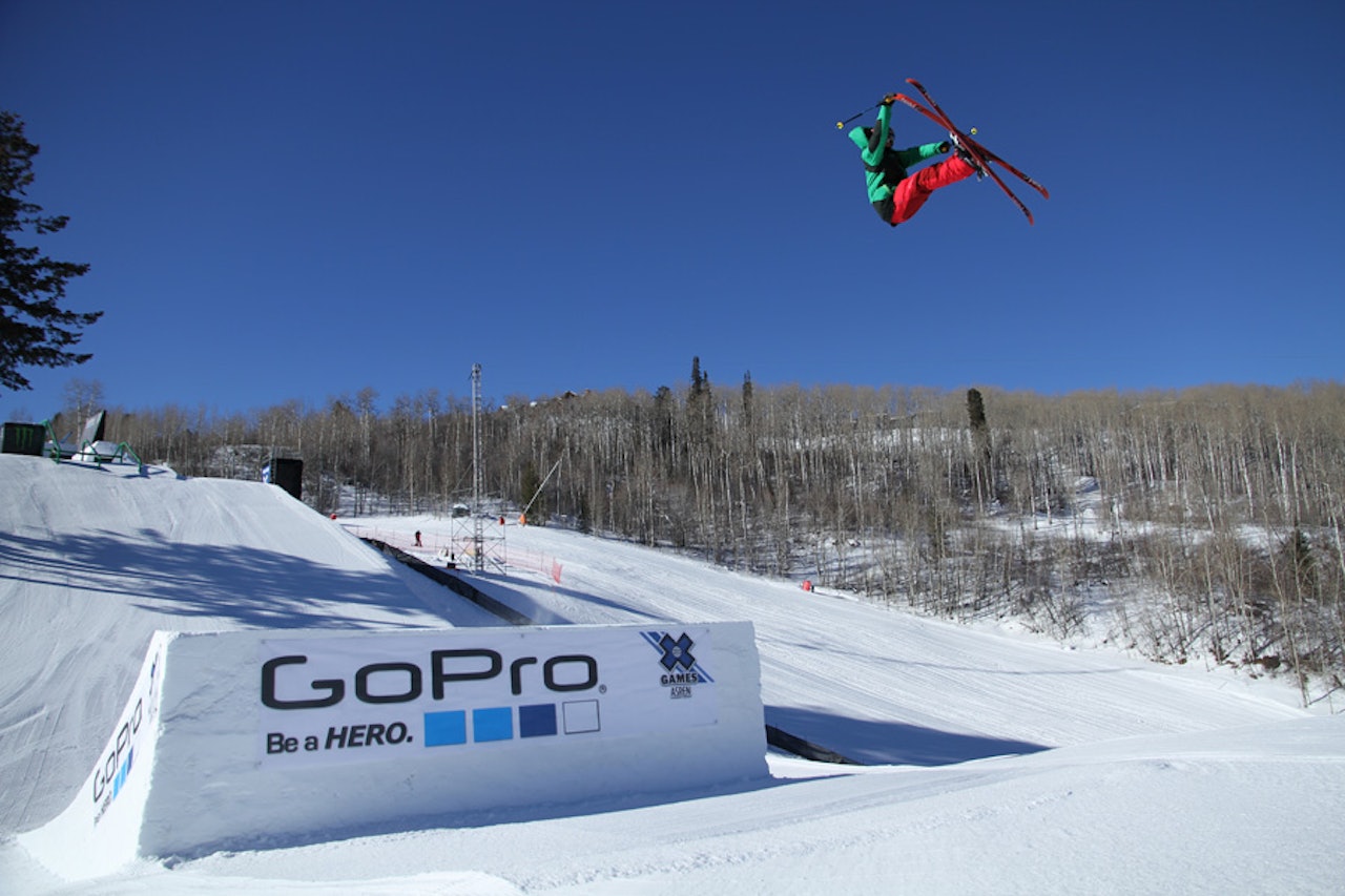 PK PÅ PLASS: PK Hunder er på plass i Aspen, her gjør han en 720 nose under oppvarminga. Foto: Christopher Frankum PK PÅ PLASS: PK Hunder er på plass i Aspen, her gjør han en 720 nose under oppvarminga. Foto: Christopher Frankum