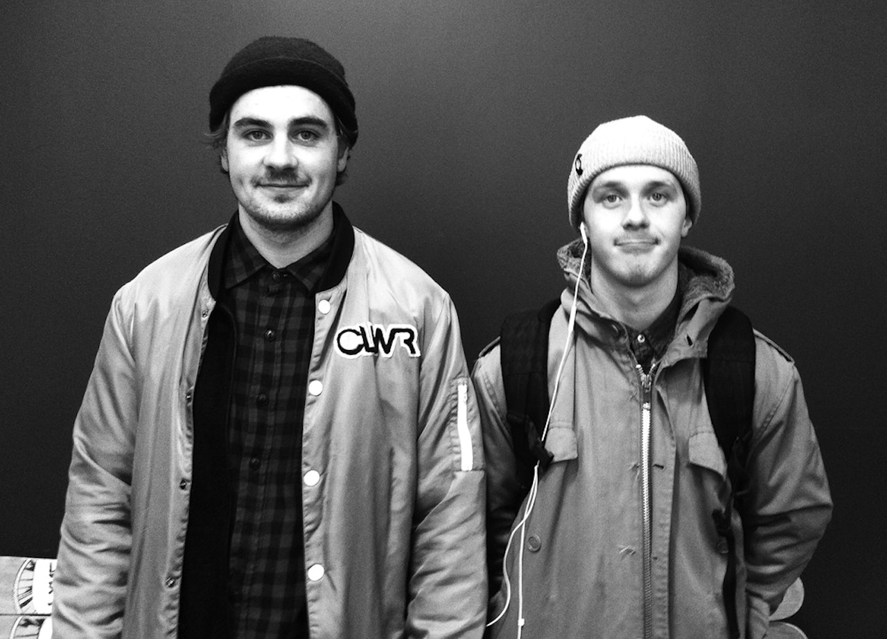 LAGER FILM: Magnus Støre og Chris Helberg kom innom Fri Flyt Podkast-studio med gode nyheter i dag. Foto: Hans Petter Hval LAGER FILM: Magnus Støre og Chris Helberg kom innom Fri Flyt Podkast-studio med gode nyheter i dag. Foto: Hans Petter Hval