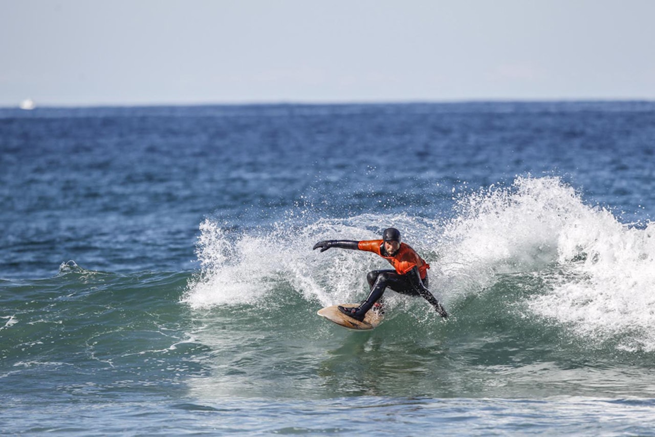 NUMMER TO: Ruyan Allan tok andreplassen i X2-surfekonkurransen denne uka. Foto: Marius Bøstrand