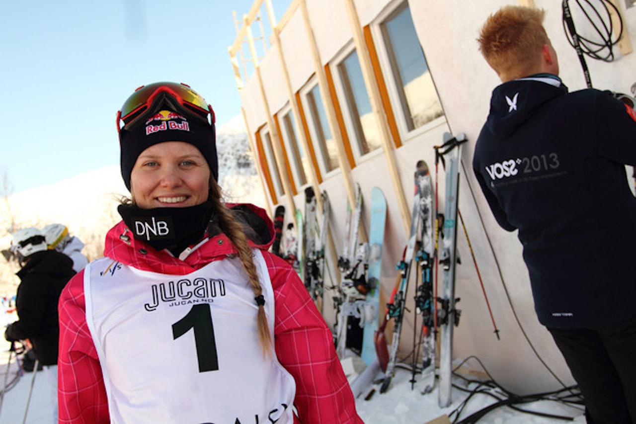 KLAR FOR OL: Tiril Sjåstad Chriastiansen og hennes halvgrodde korsbånd er påmeldt Sotsji-OL. Foto: Tore Meirik