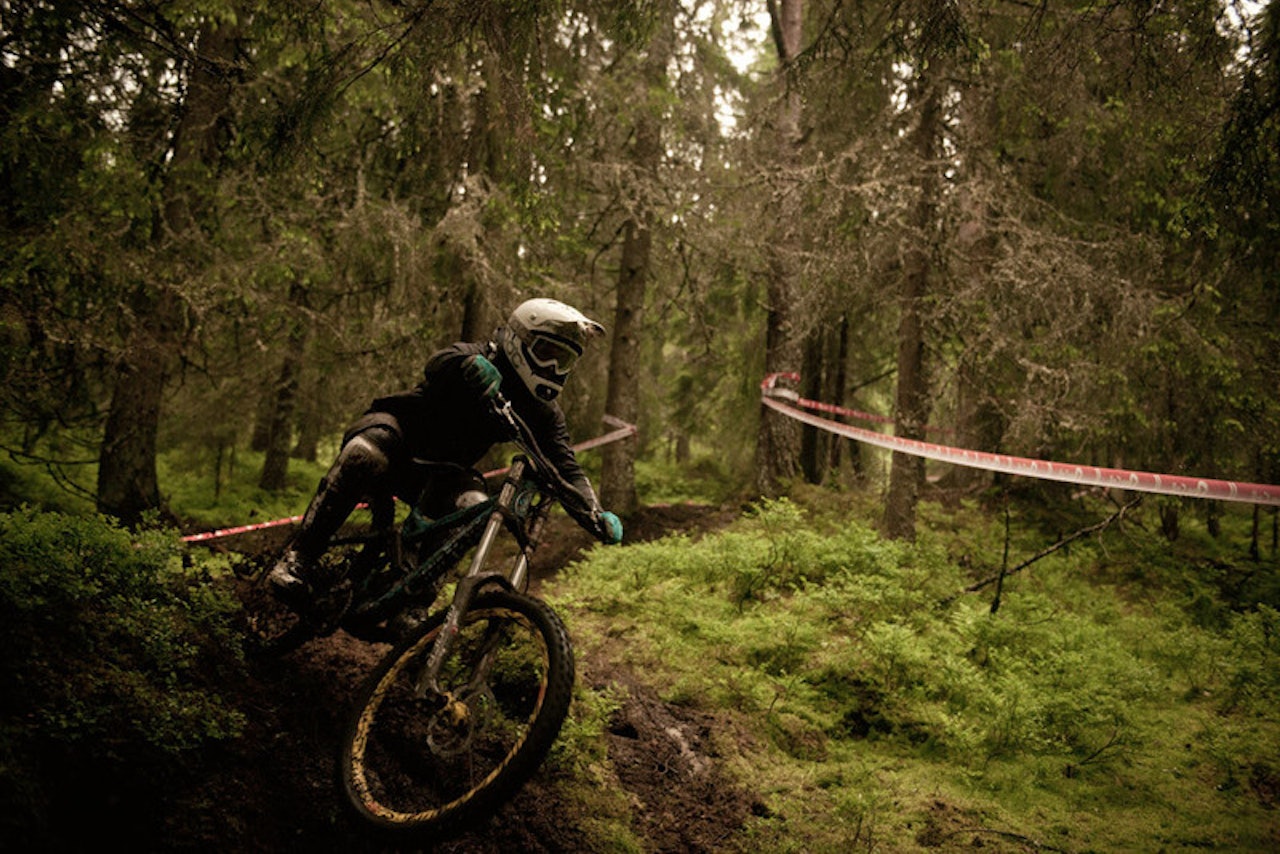 IKKE ALLTID TØRT: Noen ganger er det veldig vått på Voss, og noen ganger er det veldig tørt og fint. Vi håper på det siste alternativet i år. Her er Espen Johnsen i aksjon i gjørmehavet I 2011. Foto: Vegard Breie IKKE ALLTID TØRT: Noen ganger er det veldig vått på Voss, og noen ganger er det veldig tørt og fint. Vi håper på det siste alternativet i år. Her er Espen Johnsen i aksjon i gjørmehavet I 2011. Foto: Vegard Breie