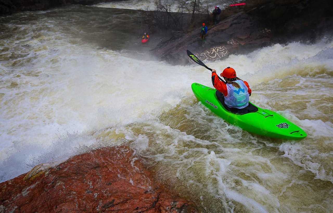 RYKKA NED: Mariann Sæther matte gi fra seg sammenlagtledelsen, men hun ligger fortsatt svært godt an I Canada. Foto: John Rathwell RYKKA NED: Mariann Sæther matte gi fra seg sammenlagtledelsen, men hun ligger fortsatt svært godt an I Canada. Foto: John Rathwell