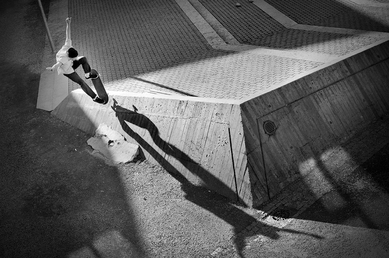 EKSEMPEL 1: Lars Gartå kan å ta skatebilder, noe dette blinkskuddet av Marcus Shaw viser. Foto: Lars Gartå EKSEMPEL 1: Lars Gartå kan å ta skatebilder, noe dette blinkskuddet av Marcus Shaw viser. Foto: Lars Gartå