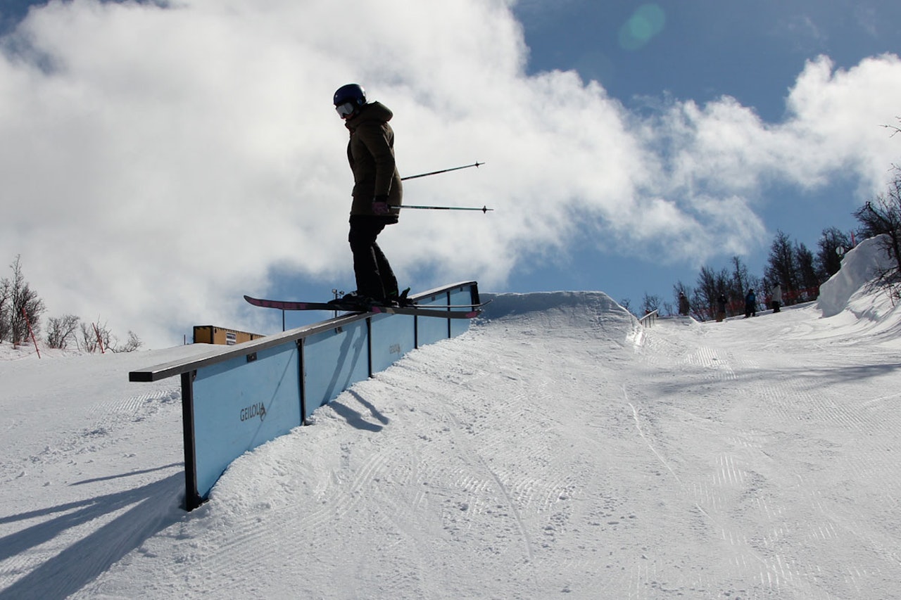 AJ REKRUTTERER: Anne Jorunn Tysseland står på for å rekruttere flere jentejibbere gjennom Hidden Skills, og det meste tyder på at hun og resten av gjengen lykkes. Her er Anne Jorunn i aksjon på Geilo. AJ REKRUTTERER: Anne Jorunn Tysseland står på for å rekruttere flere jentejibbere gjennom Hidden Skills, og det meste tyder på at hun og resten av gjengen lykkes. Her er Anne Jorunn i aksjon på Geilo.