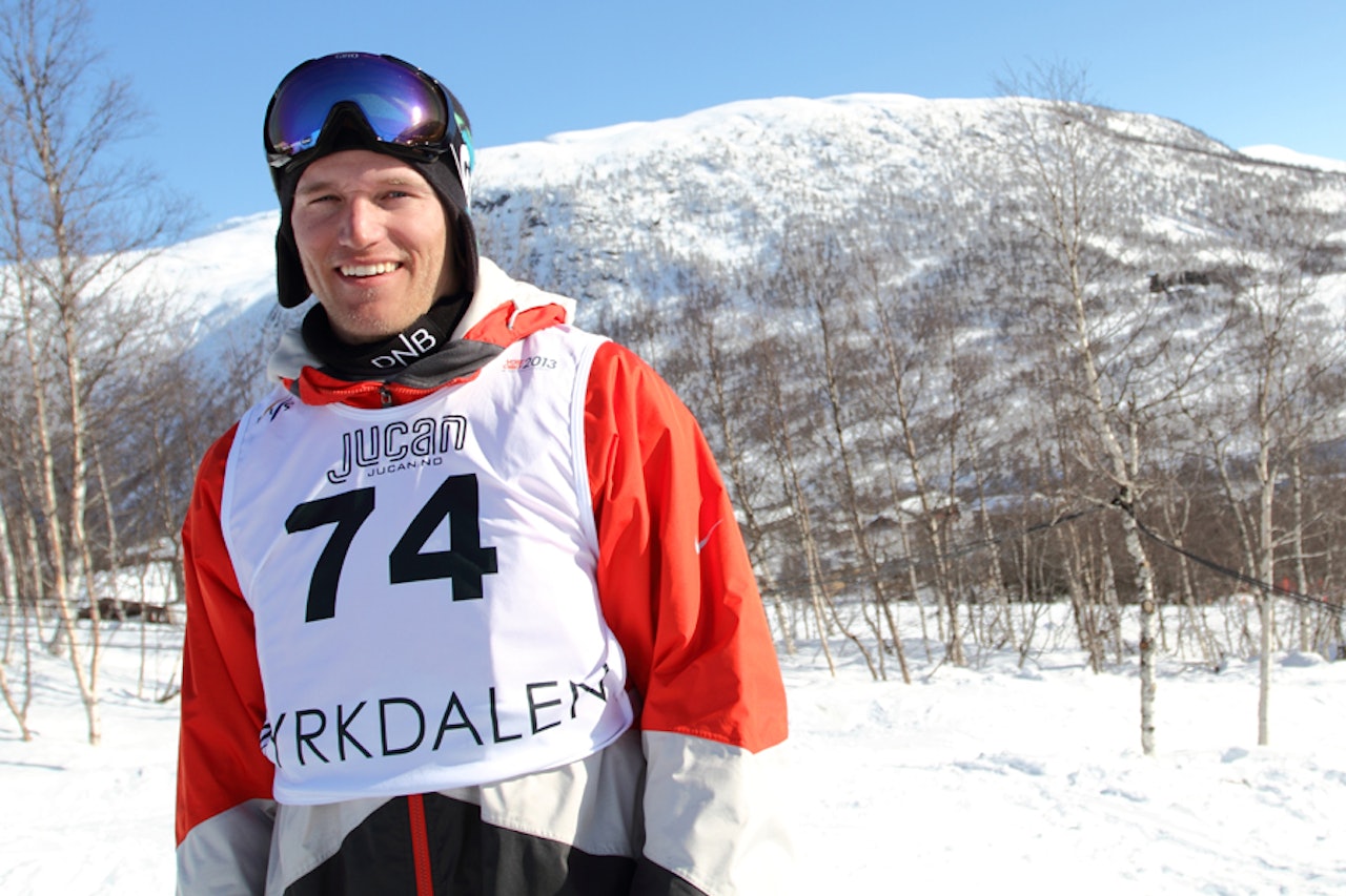 STABIL: Andreas Håtveit holder koken, og ble best av de norske kjørerne under dagens kvalik i verdenscuprunden i slopestyle i USA. Bildet er fra VM på Voss i fjor, hvor han ble nummer fire. Foto: Tore Meirik 