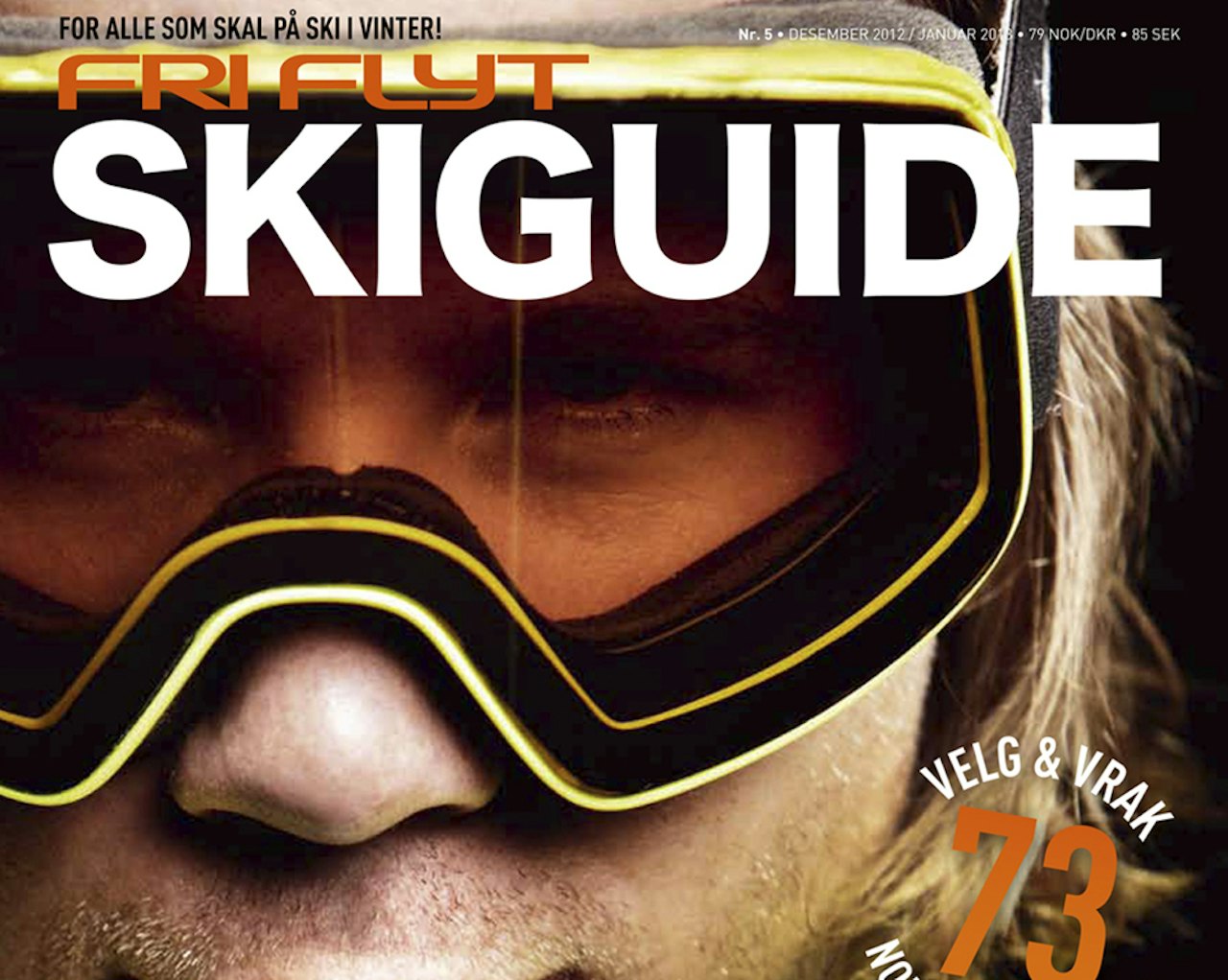 FORSIDA: Frode Sandbechs fantastiske bilde av Kjetil Jansrud pryder årets Skiguide-forsida fra Fri Flyt-redaksjonen. FORSIDA: Frode Sandbechs fantastiske bilde av Kjetil Jansrud pryder årets Skiguide-forsida fra Fri Flyt-redaksjonen.