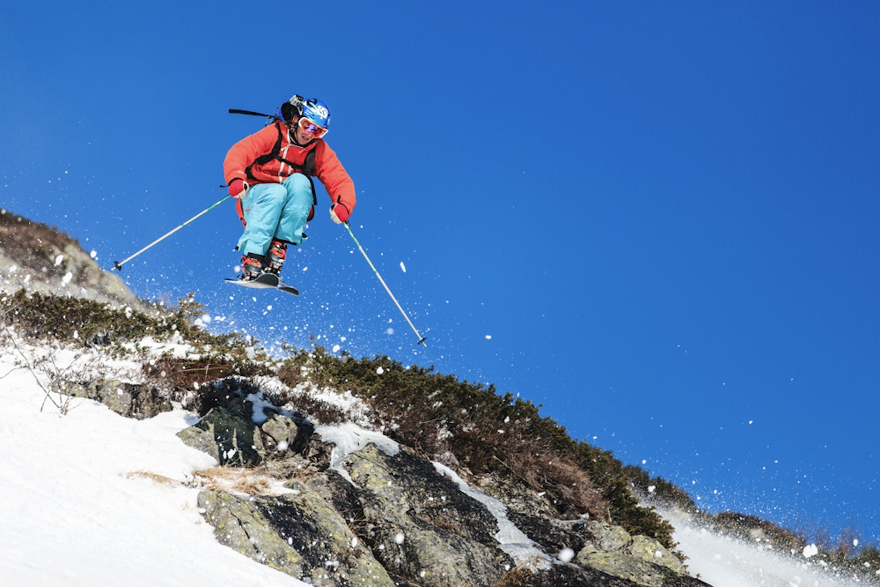 HARDT OG FINT: Ivar Løvik gir gass ned Hallbrekkvæven. Foto: Anders Vinje HARDT OG FINT: Ivar Løvik gir gass ned Hallbrekkvæven. Foto: Anders Vinje