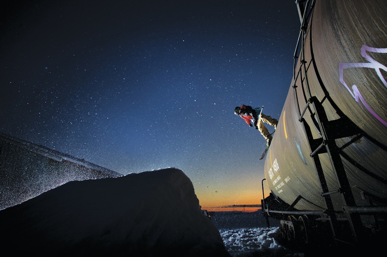 SUPERSTJERNE: Filmen om Tom Wallisch kommer til å bli eyecandy! I hvert fall hvis du liker vanvittig jibbing og afterbang. Foto: Scott sports SUPERSTJERNE: Filmen om Tom Wallisch kommer til å bli eyecandy! I hvert fall hvis du liker vanvittig jibbing og afterbang. Foto: Scott sports