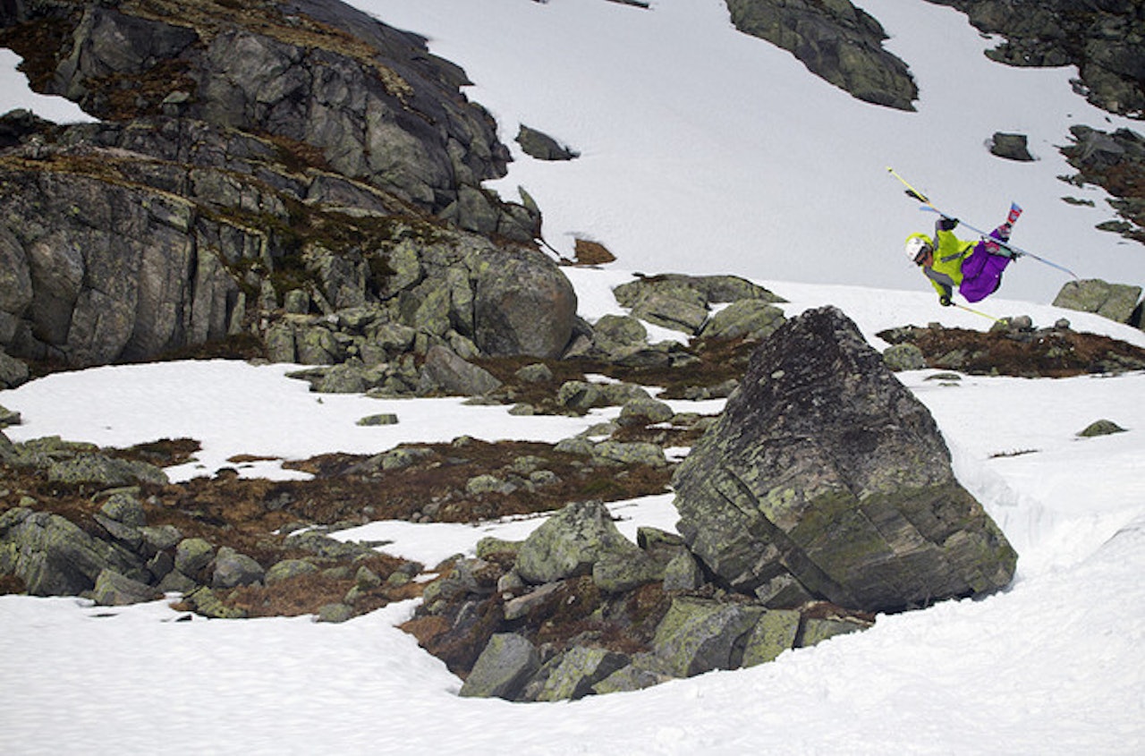 JUNIANLEGG: Anders Backe valgte juni for sin tur til Stryn. Foto: Kalle Hägglund JUNIANLEGG: Anders Backe valgte juni for sin tur til Stryn. Foto: Kalle Hägglund