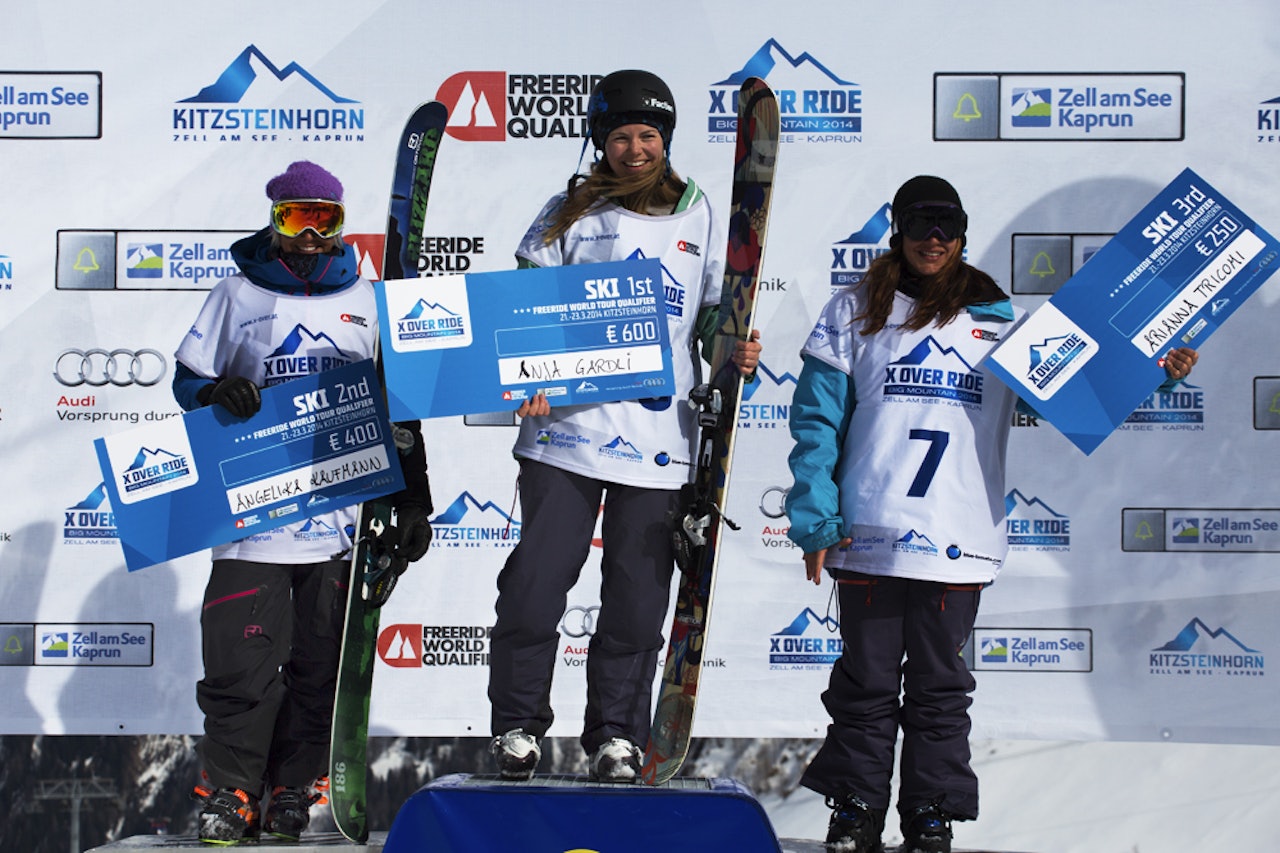 SEIER: Anja Alme Gardli vant med rekordpoengsum i dag, og dermed lever FWT-drømmen fortsatt! Foto: Andreas Løve Storm Fausko SEIER: Anja Alme Gardli vant med rekordpoengsum i dag, og dermed lever FWT-drømmen fortsatt! Foto: Andreas Løve Storm Fausko