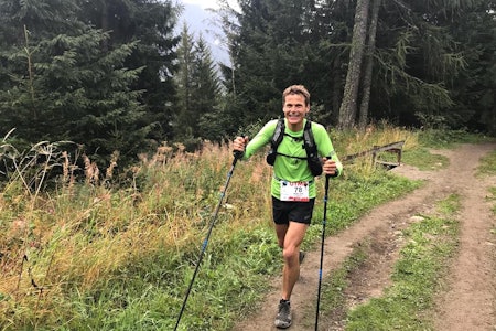 Hallvard Schjølberg vant masterklassen i Ultra-Trail du Mont Blanc. Foto: Lee Procter/Inov8 Hallvard Schjølberg vant masterklassen i Ultra-Trail du Mont Blanc. Foto: Lee Procter/Inov8