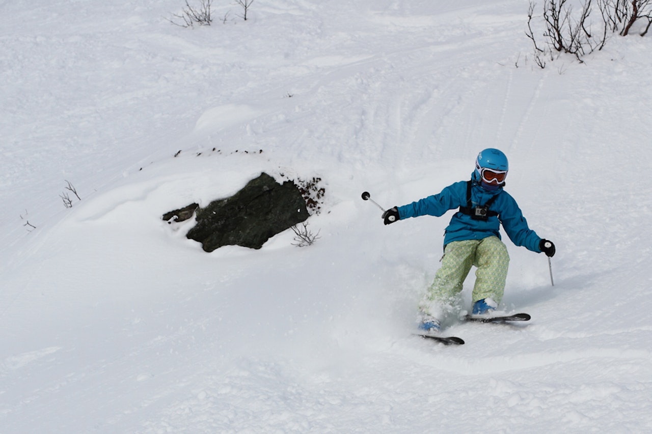 JUNIOR FREERIDE: Det er ikke bare de store guttene og jentene som skal få kjøre frikjøringsrenn. 24. februar får frikjøringskidsa prøve seg i Hemsedal. Foto: Tore Meirik JUNIOR FREERIDE: Det er ikke bare de store guttene og jentene som skal få kjøre frikjøringsrenn. 24. februar får frikjøringskidsa prøve seg i Hemsedal. Foto: Tore Meirik