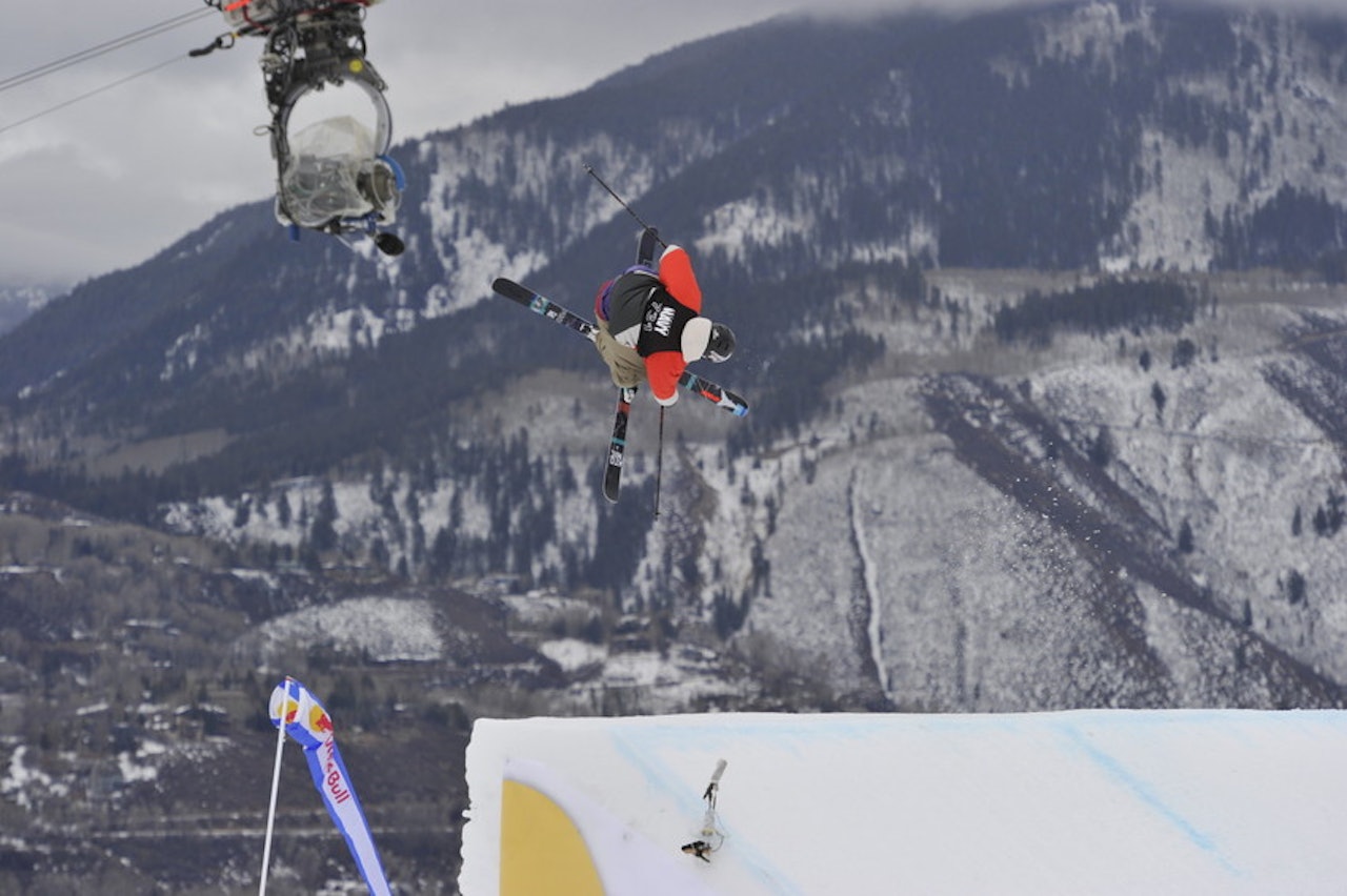 FEMTEPLASS: Andreas Håtveit ble nummer fem i dagens slopestylefinale i Aspen. Nick Goepper vant. Foto: ESPN FEMTEPLASS: Andreas Håtveit ble nummer fem i dagens slopestylefinale i Aspen. Nick Goepper vant. Foto: ESPN