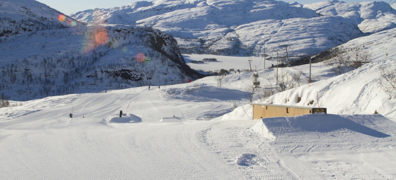 PARKEN 1: Slik så det ut da terrengparken i Eikedalen var på sitt beste sist vinter. Foto: Ørjan Ommedal Halvorsen PARKEN 1: Slik så det ut da terrengparken i Eikedalen var på sitt beste sist vinter. Foto: Ørjan Ommedal Halvorsen