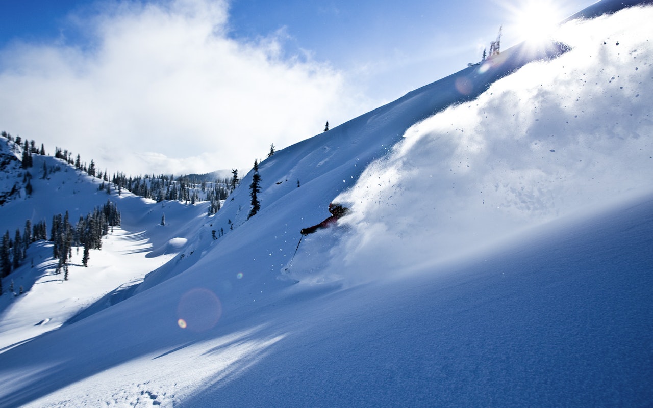 POW POW: Det er ikke til å komme unna. Når Fri Flyts Christian Nerdrum (bildet) og det andre ser tilbake på Canada-turen, er det catskiing i Valhalla som blir det sterkeste minnet. Bilde: Bård Gundersen POW POW: Det er ikke til å komme unna. Når Fri Flyts Christian Nerdrum (bildet) og det andre ser tilbake på Canada-turen, er det catskiing i Valhalla som blir det sterkeste minnet. Bilde: Bård Gundersen