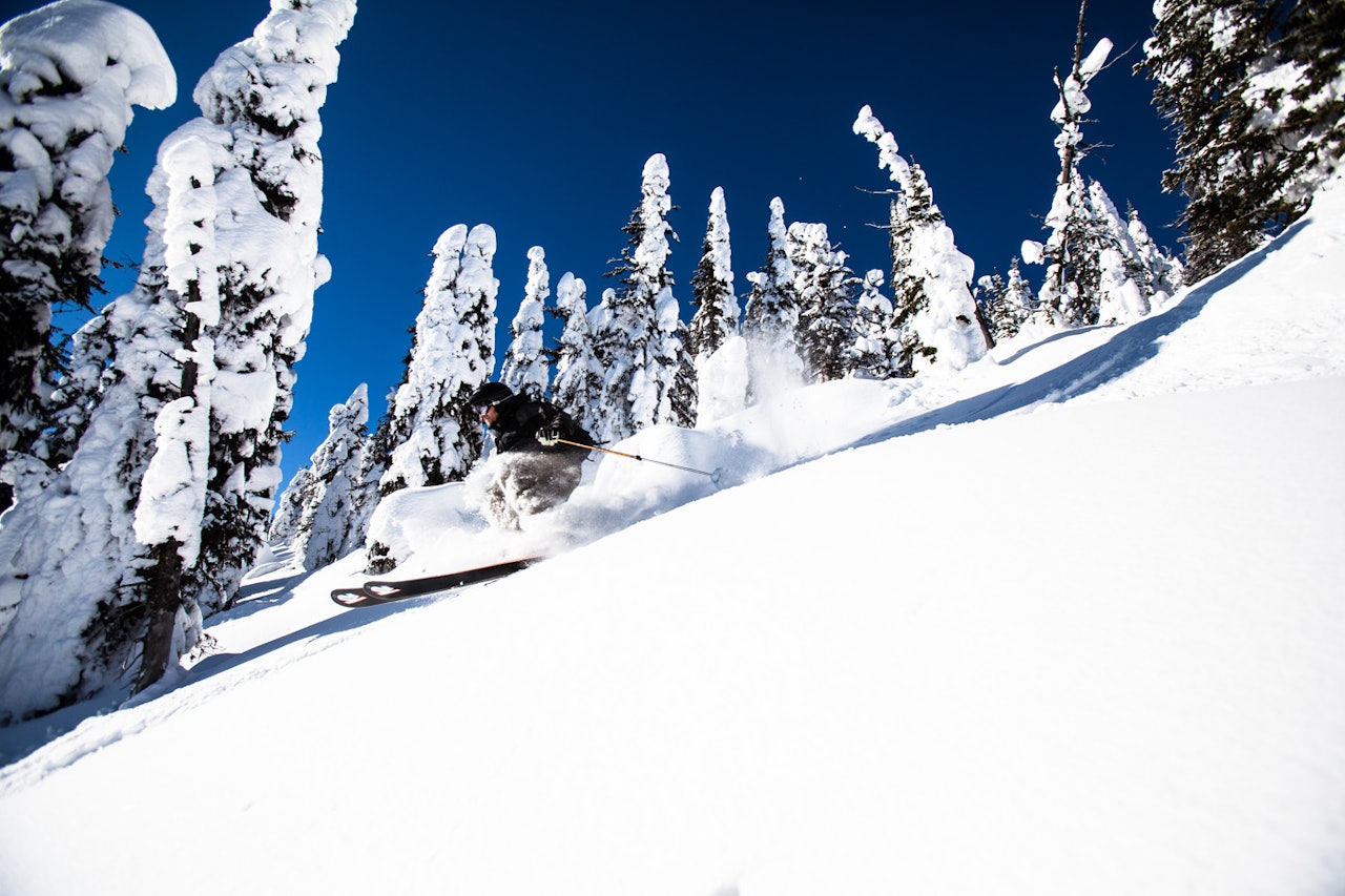 SLEKTSTRÆR: Lite visste vel Knut Harald Enger om at nordmannen Olaus Jeldness var den første til å vinne en utforkonkurranse avholdt i Canada, nettopp her i Red Mountain for 114 år siden. Det var de skandinaviske gruvearbeiderne i Rossland som hadde med seg skikunnskap til landet, og startet dermed Rossland Ski Club. Bilde: Christian Nerdrum SLEKTSTRÆR: Lite visste vel Knut Harald Enger om at nordmannen Olaus Jeldness var den første til å vinne en utforkonkurranse avholdt i Canada, nettopp her i Red Mountain for 114 år siden. Det var de skandinaviske gruvearbeiderne i Rossland som hadde med seg skikunnskap til landet, og startet dermed Rossland Ski Club. Bilde: Christian Nerdrum