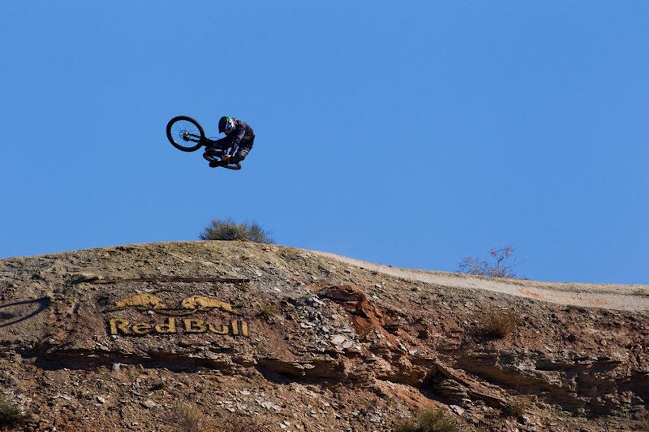 BEST I KVALIKEN: Graham Agassiz var best i kvalikrunden i RedBull Rampage. Foto: RedBull BEST I KVALIKEN: Graham Agassiz var best i kvalikrunden i RedBull Rampage. Foto: RedBull