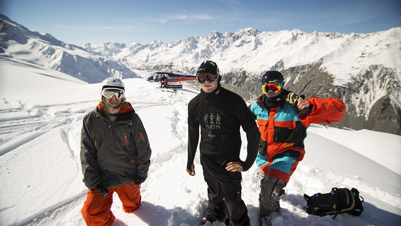 TREKLØVER: Aleksander Aurdal, Andreas Wiig og Tim Durtschi. Foto: Field Productions TREKLØVER: Aleksander Aurdal, Andreas Wiig og Tim Durtschi. Foto: Field Productions