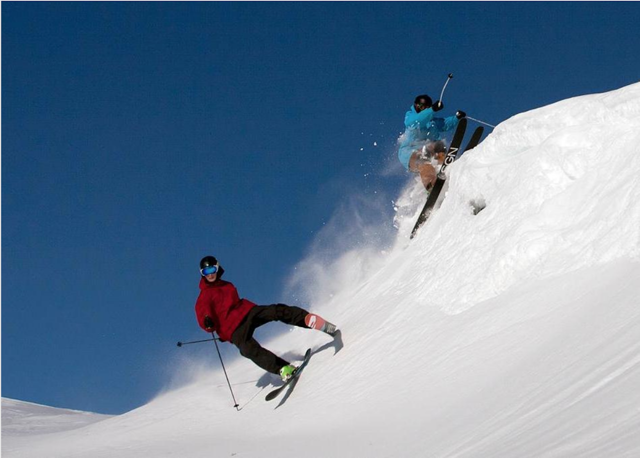 HEGGIS GUN CREW: Det finnes lite tvil innad skimiljøet at dette er utelukkende toppidrettsutøvere. Foto: 