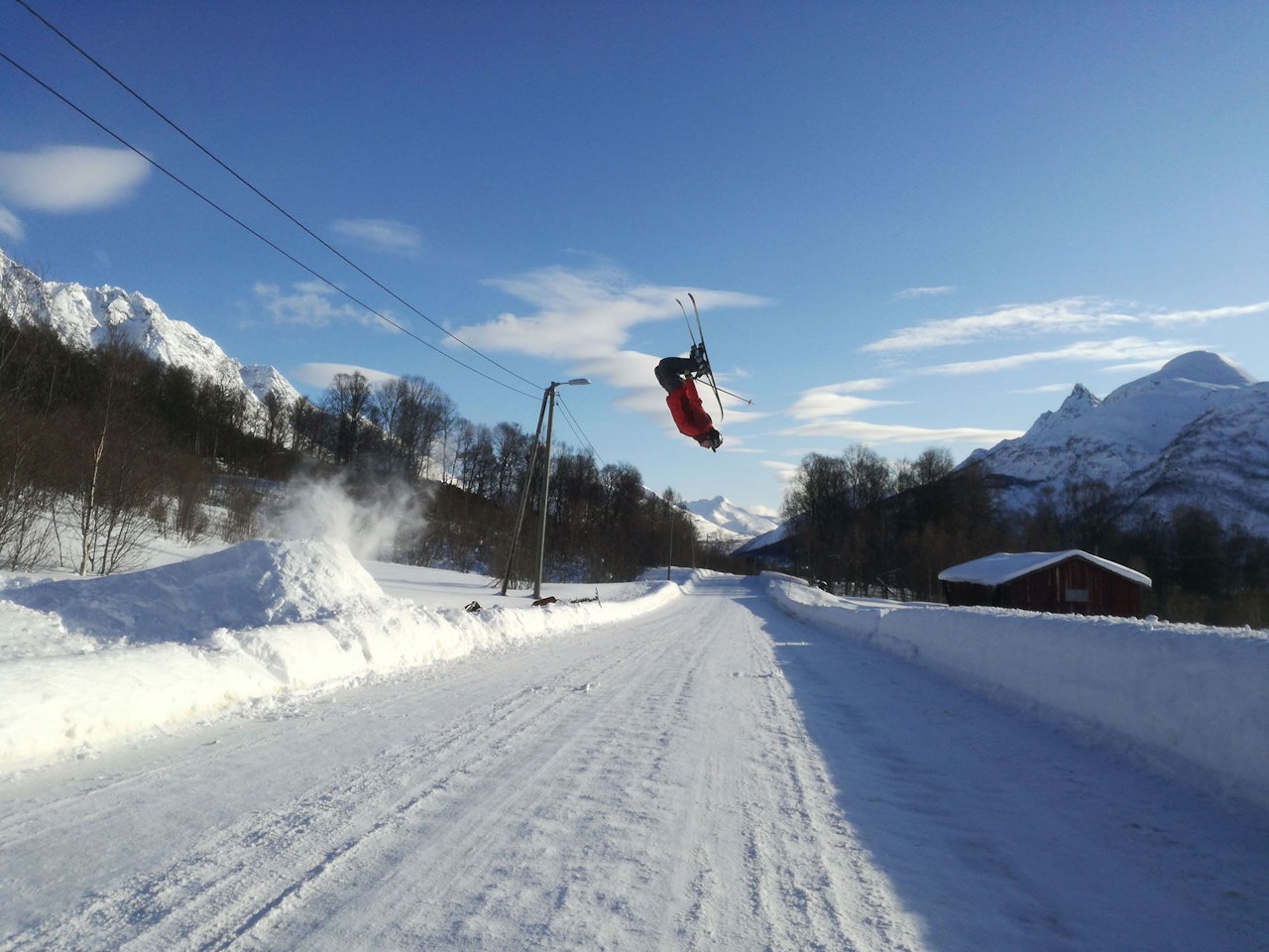 SHREDDER: Fred Inge er ikke fremmed for verken bratte trapper eller veier som står i veien. Foto: Privat SHREDDER: Fred Inge er ikke fremmed for verken bratte trapper eller veier som står i veien. Foto: Privat