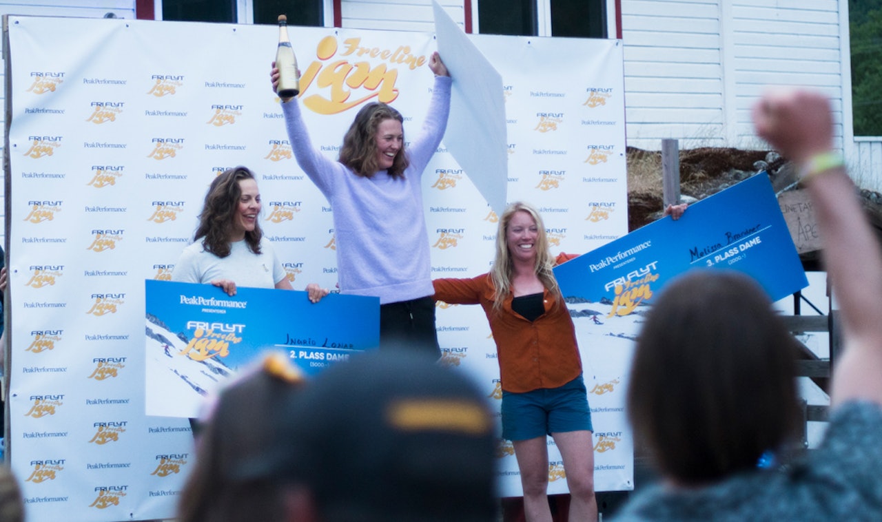 SEIER: Lisen avsluttet sesongen med seier i Freeline Jam på Strynefestivalen. Foto: Henrik Ulleland SEIER: Lisen avsluttet sesongen med seier i Freeline Jam på Strynefestivalen. Foto: Henrik Ulleland