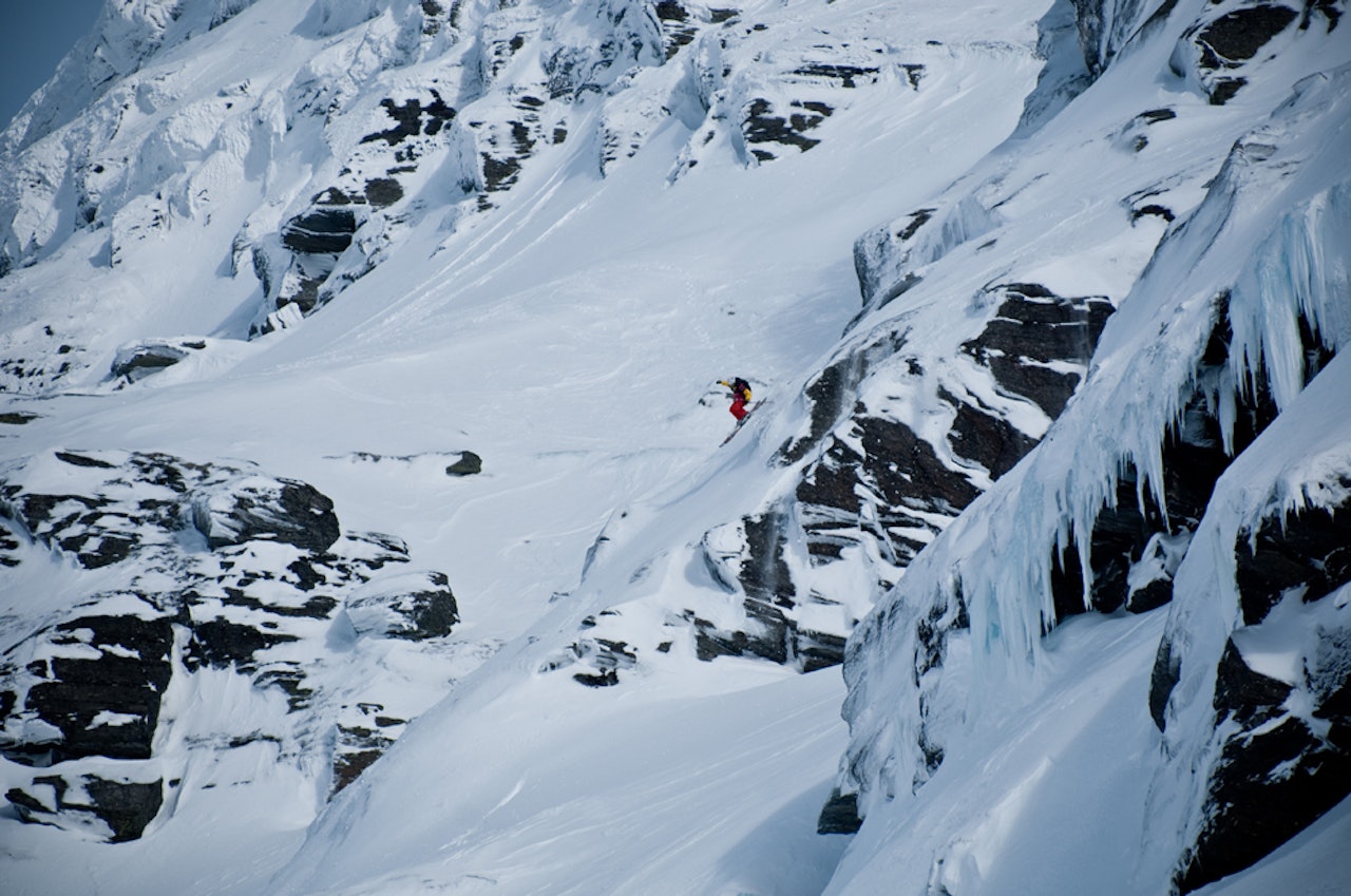 KANSKJE: Røldal og Norge debuterte som vert for Freeride World Tour i fjor, og det fins muligheter for reprise i år. Foto: D. Carlier KANSKJE: Røldal og Norge debuterte som vert for Freeride World Tour i fjor, og det fins muligheter for reprise i år. Foto: D. Carlier