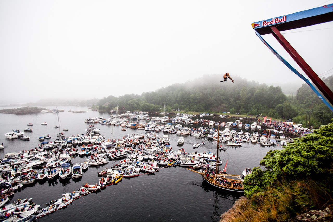 RIMELIG SKRUDD: Fire saltoer med triple skruer klarte Orlando før han landet. Bilde: Christian Nerdrum RIMELIG SKRUDD: Fire saltoer med triple skruer klarte Orlando før han landet. Bilde: Christian Nerdrum