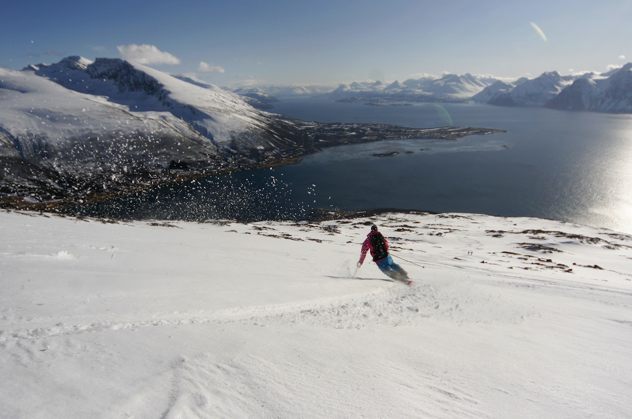 UNIKT: Den norske naturen er unik, og Trygve Sunde Kolderup tror flere nå vil oppleve den norske fjellheimen gjennom guidede turer. Foto: Matti Bernitz