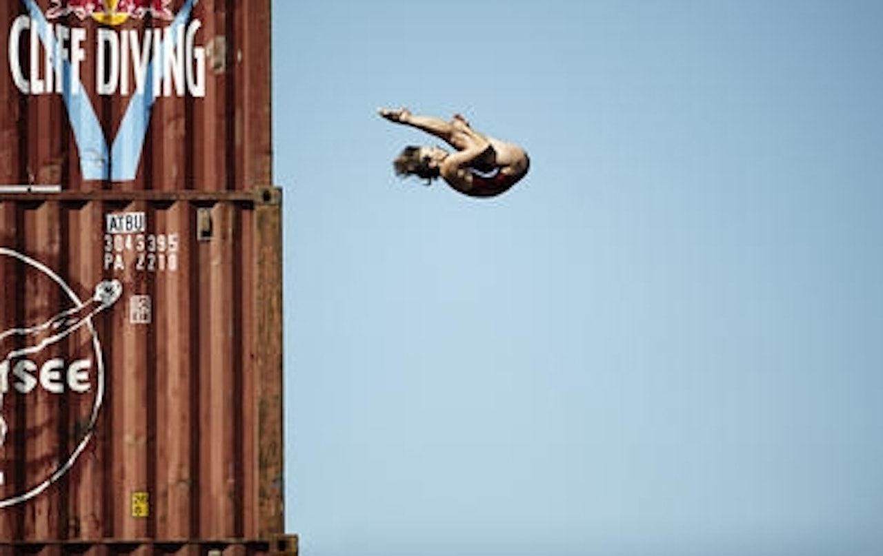 VERDENSKLASSE: Anna Bader har vunnet EM i klippestup, og får nå muligheten til å stupe sammen med gutta i world series. VERDENSKLASSE: Anna Bader har vunnet EM i klippestup, og får nå muligheten til å stupe sammen med gutta i world series.