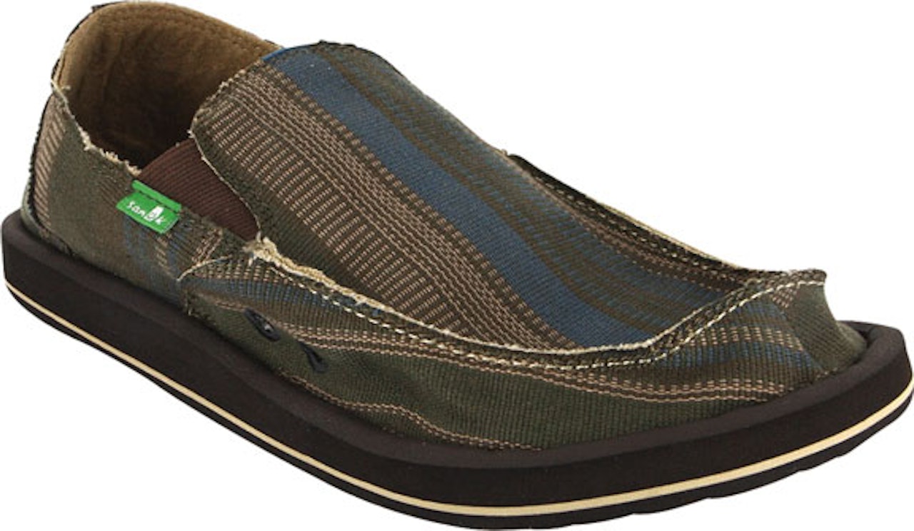 ONSDAGSPREMIE: Martin Ottesen sine nye Sanuk-sandaler. ONSDAGSPREMIE: Martin Ottesen sine nye Sanuk-sandaler.