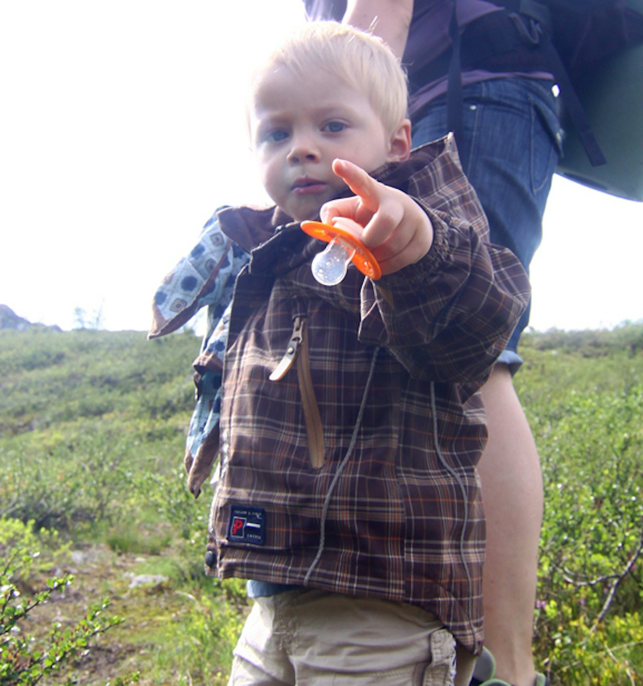 – I WANT YOU: Denne karen vil at du skal stemme på Norges beste UTEsted, slik pappaen hans har gjort. Foto: Tore Meirik – I WANT YOU: Denne karen vil at du skal stemme på Norges beste UTEsted, slik pappaen hans har gjort. Foto: Tore Meirik