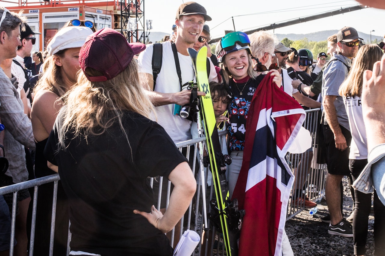 SØLV: Tiril Sjåstad Christiansen sikra bronsemedaljen under finalen på Fornebu. Foto: Andreas Løve Storm Fausko SØLV: Tiril Sjåstad Christiansen sikra bronsemedaljen under finalen på Fornebu. Foto: Andreas Løve Storm Fausko