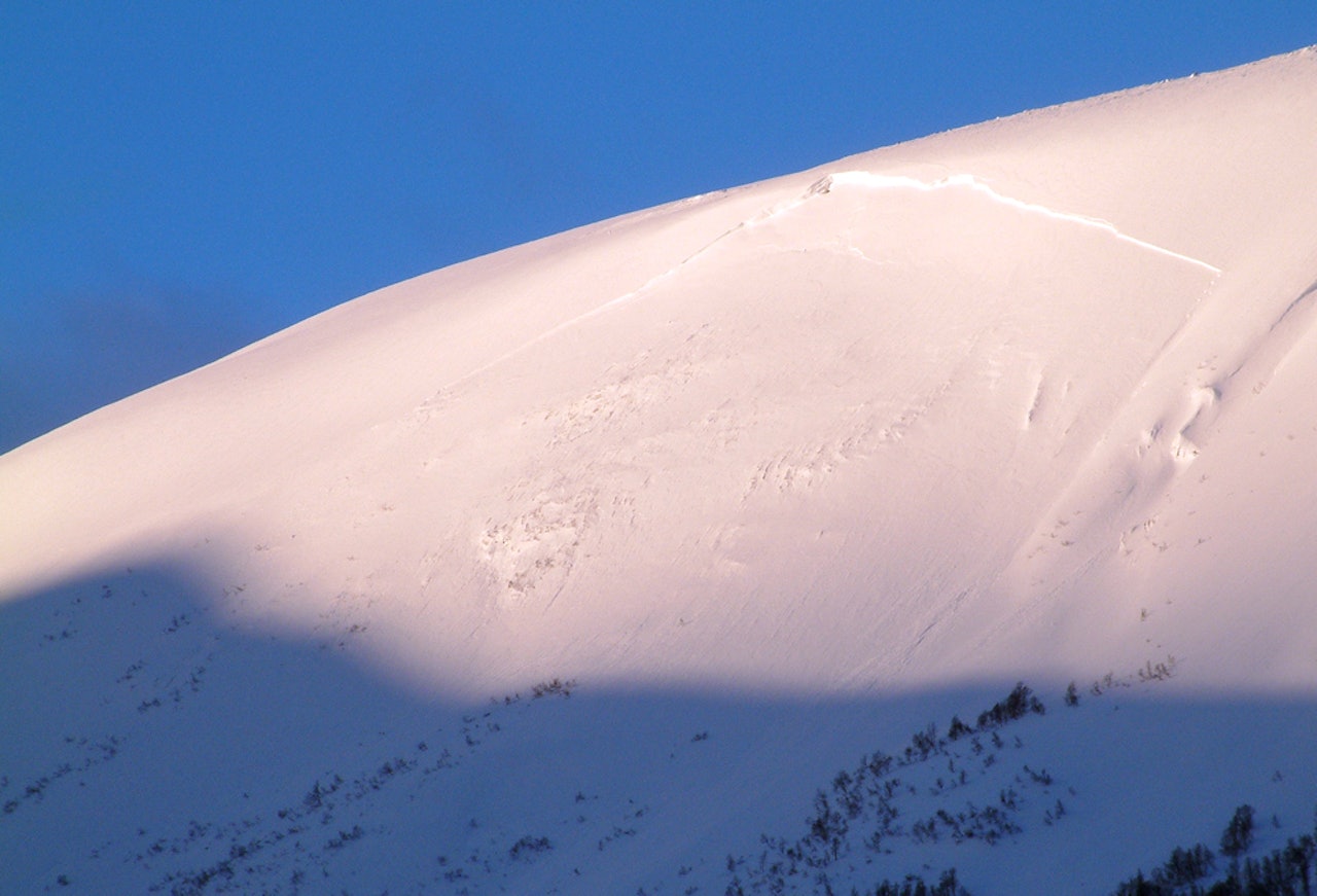 DYSTER SKREDSTATISTIKK: Sist vinter ble den verste på mange år melder NGI. Bildet viser et snøskred i Drivdalen i Sør-Trøndelag i 2006.
