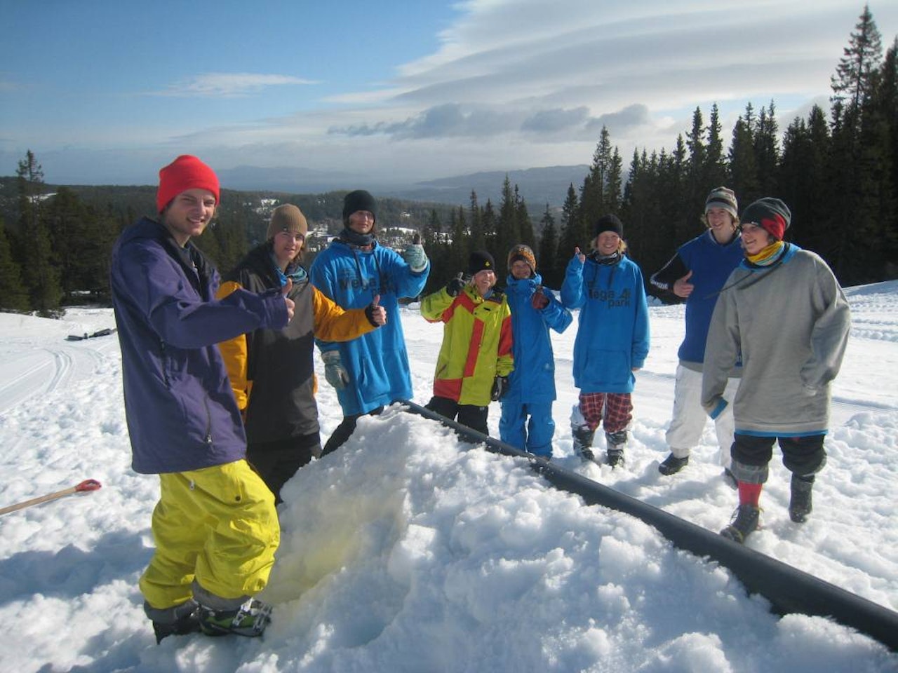 GLEDER SEG: Jibbere i Trondheim vil ha et bedre bynært anlegg. Foto: Gråkallen Vinterpark GLEDER SEG: Jibbere i Trondheim vil ha et bedre bynært anlegg. Foto: Gråkallen Vinterpark