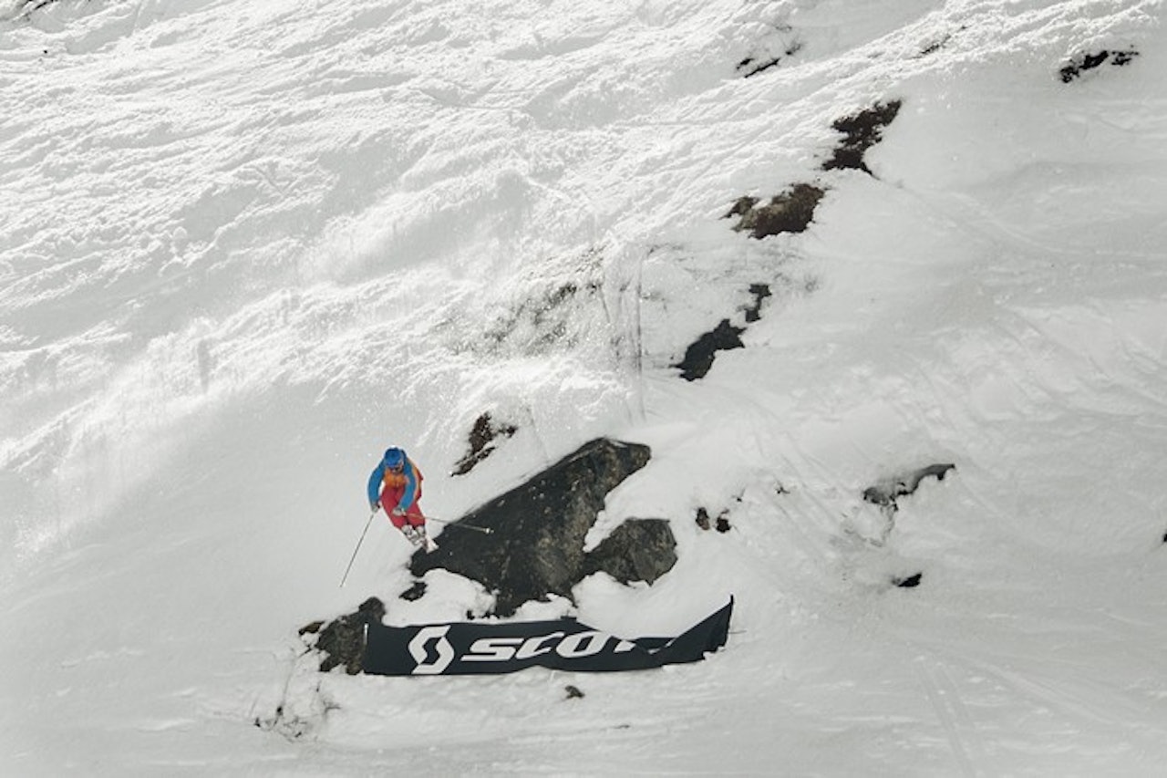 FLINK: Mattias Hargin leder herreklassen etter dag 1. Foto: bigmountain.se FLINK: Mattias Hargin leder herreklassen etter dag 1. Foto: bigmountain.se