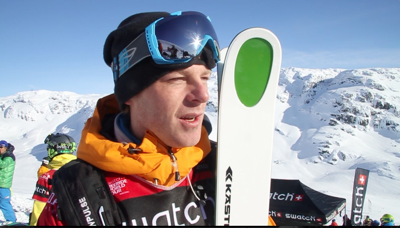 YDMYK: Cato Lægreid unnskyldte seg foran Røldal-fjellene søndag formiddag. YDMYK: Cato Lægreid unnskyldte seg foran Røldal-fjellene søndag formiddag.