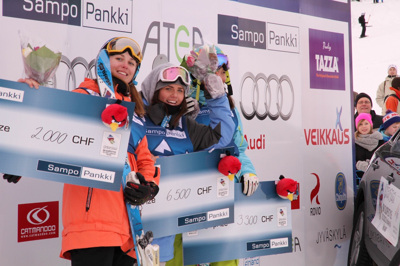 RÅSKALLE: Lilly Murud viste hva hun er god for i FIS-konkurransen i Finland, og imponerte alle med å ta seieren i sin aller første internasjonale konkurranse. Foto: Christopher Frankum. 