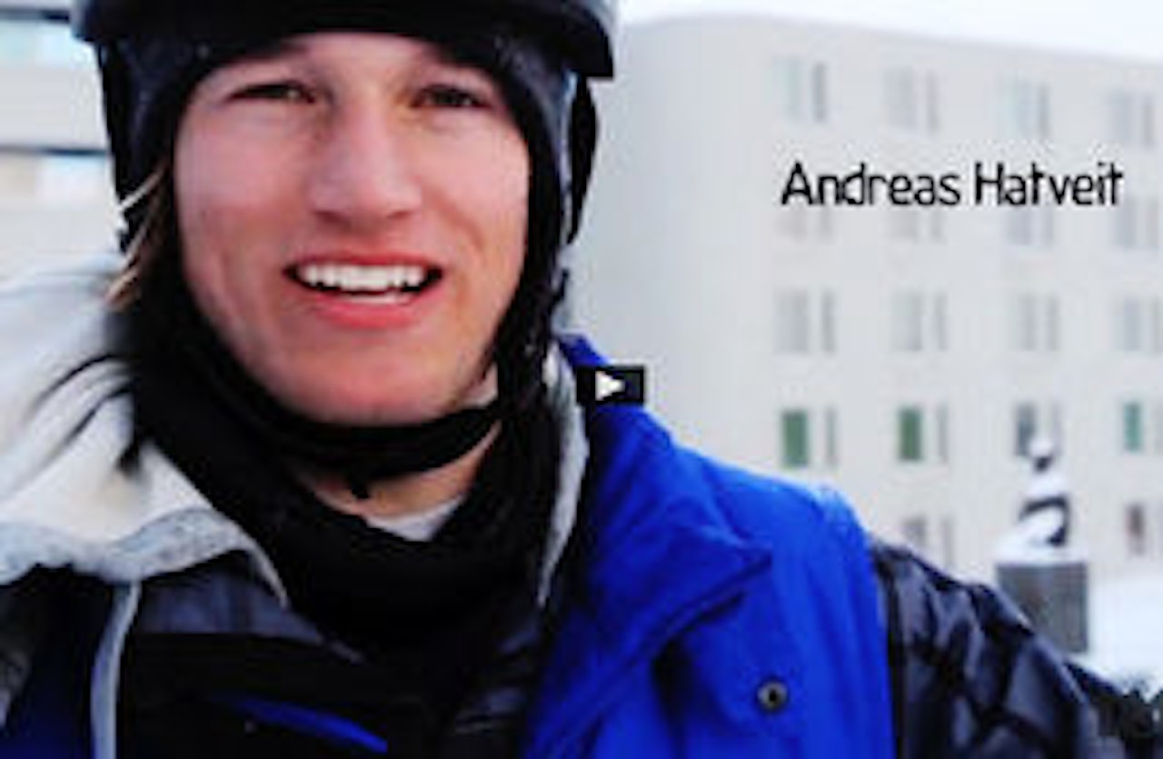 NY PÅ TEAMET: Andreas Håtveit filmer for første gang med amerikanske TGR. NY PÅ TEAMET: Andreas Håtveit filmer for første gang med amerikanske TGR.