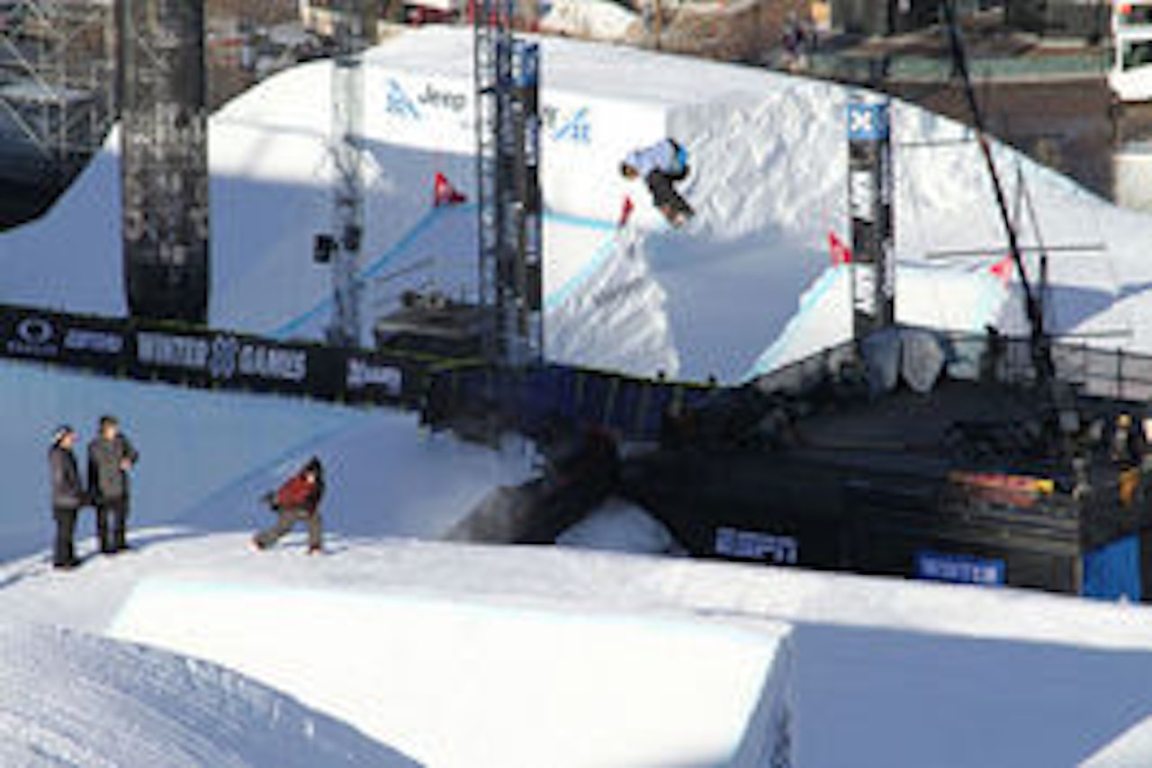 GLEDER SEG: Torstein Horgmo, her fra X-games. Foto: Dagfrid Forberg, Snowboardfirbundet. GLEDER SEG: Torstein Horgmo, her fra X-games. Foto: Dagfrid Forberg, Snowboardfirbundet.
