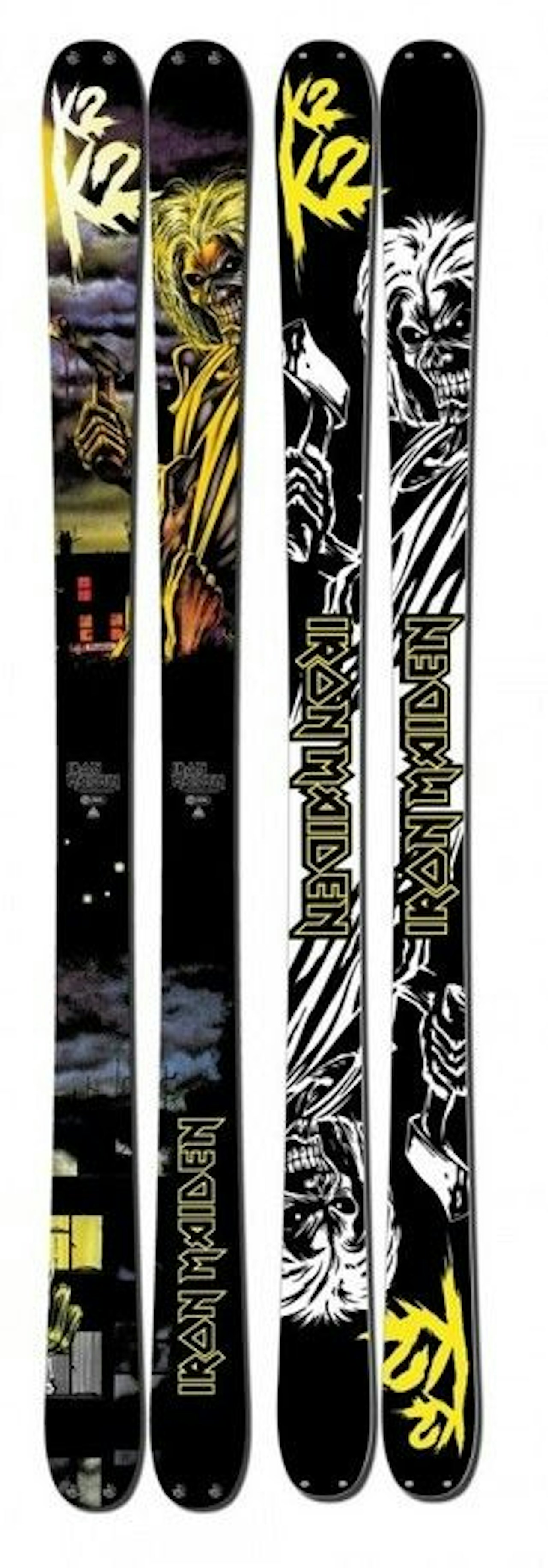 PREMIEN: K2s Limited Edition Iron Maiden-ski PREMIEN: K2s Limited Edition Iron Maiden-ski