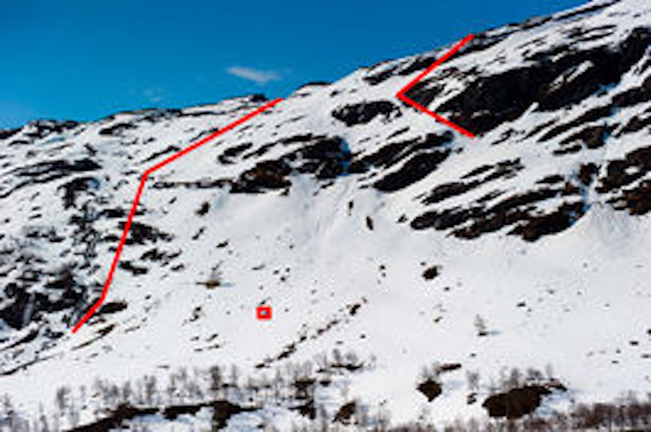 DAGENS KONKURRANSEARENA: Saudasvingen er dagens kvalikside. Høyre- og venstremarkering markert rødt.