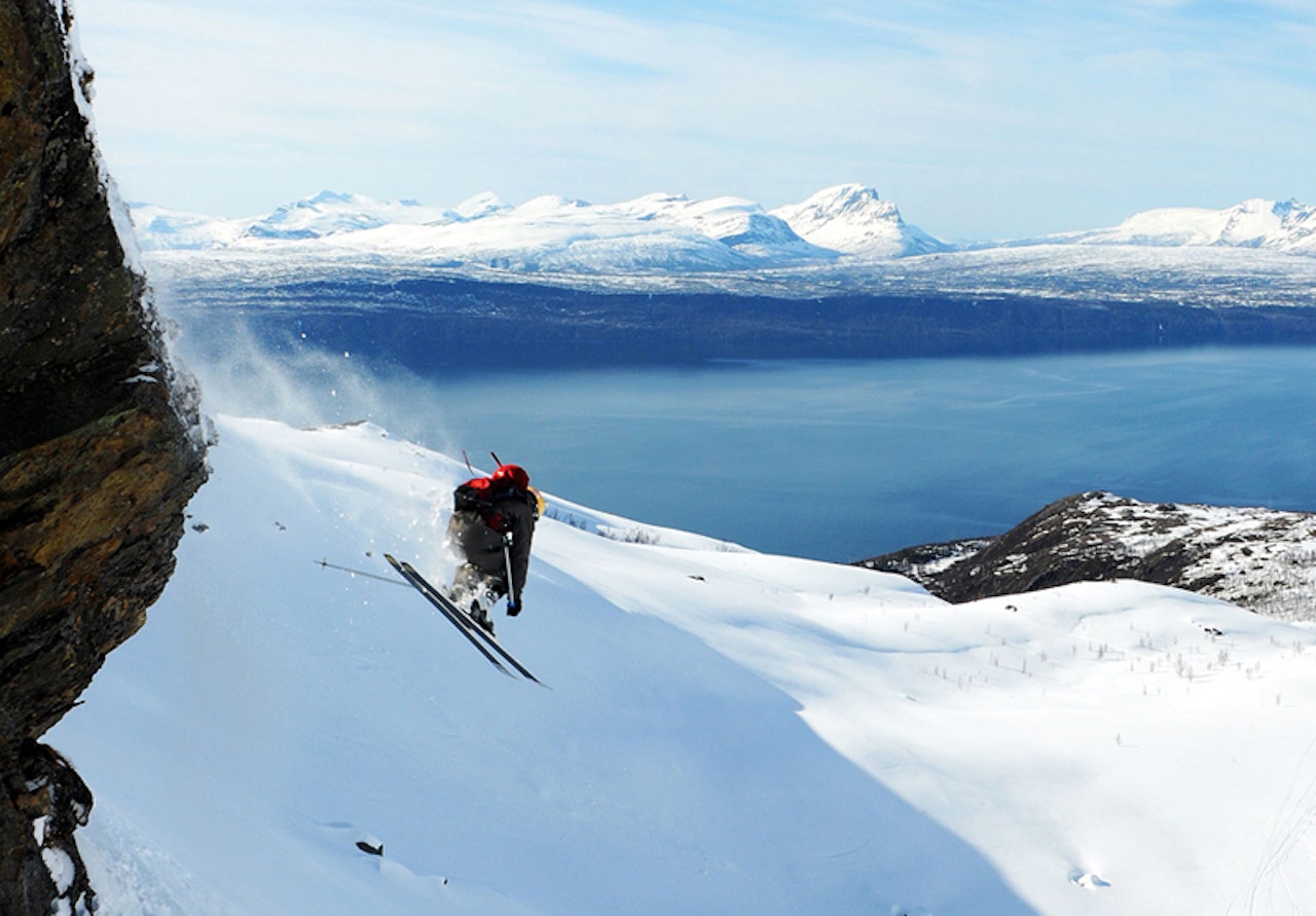 REDDET: Alpinanlegget i Narvik er blant Europas mest spektakulære, og eieren Narvikgården ser lyst på framtiden etter at de ble reddet av konkurs i høst. Foto: Torje K. Karlsen